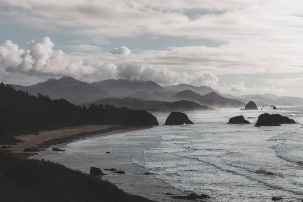 Pacific Northwest beach